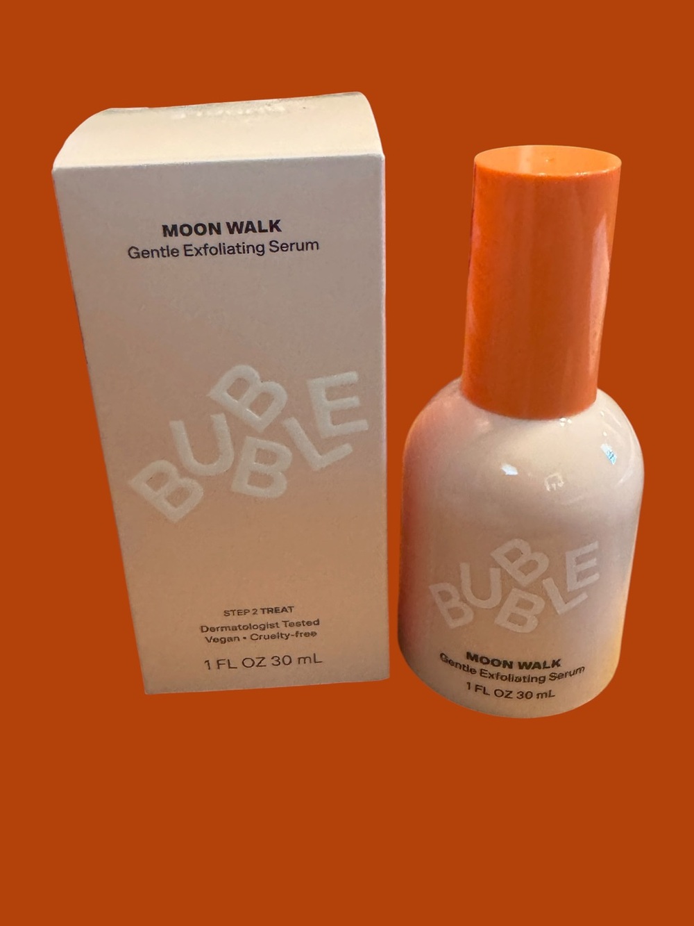 Bubble Moon Walk Gentle Exfoliating Serum 1 oz With Box